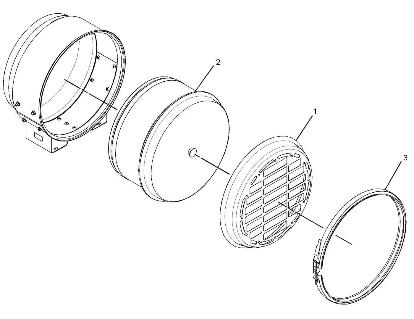 3516B · AIR INLET AND EXHAUST SYSTEM · 208-0820 CAT parts diagram