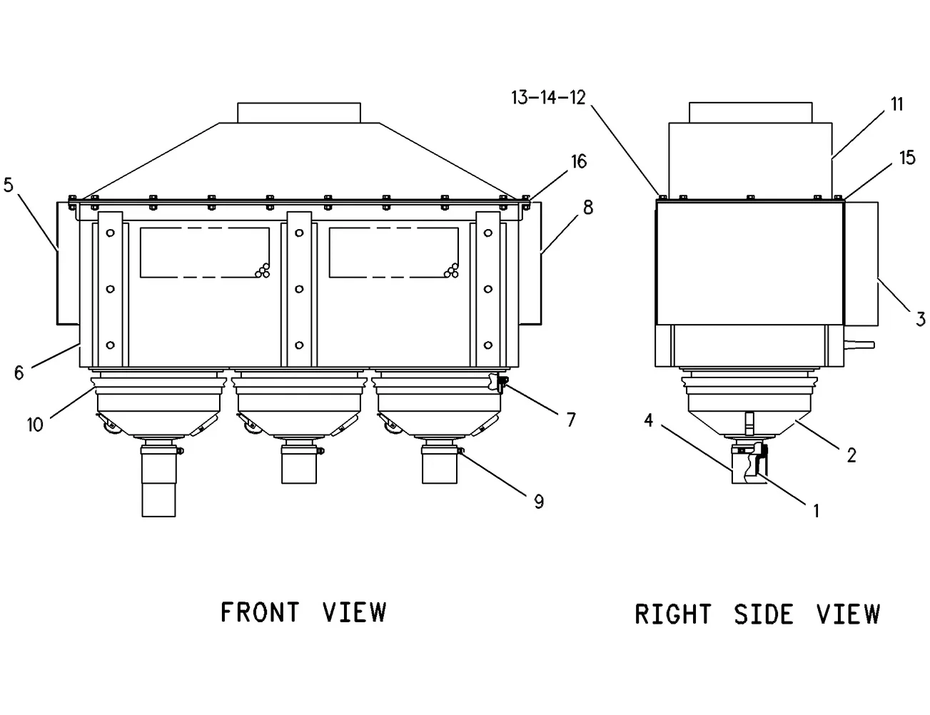 3516B · AIR INLET AND EXHAUST SYSTEM · 120-4491 CAT parts diagram