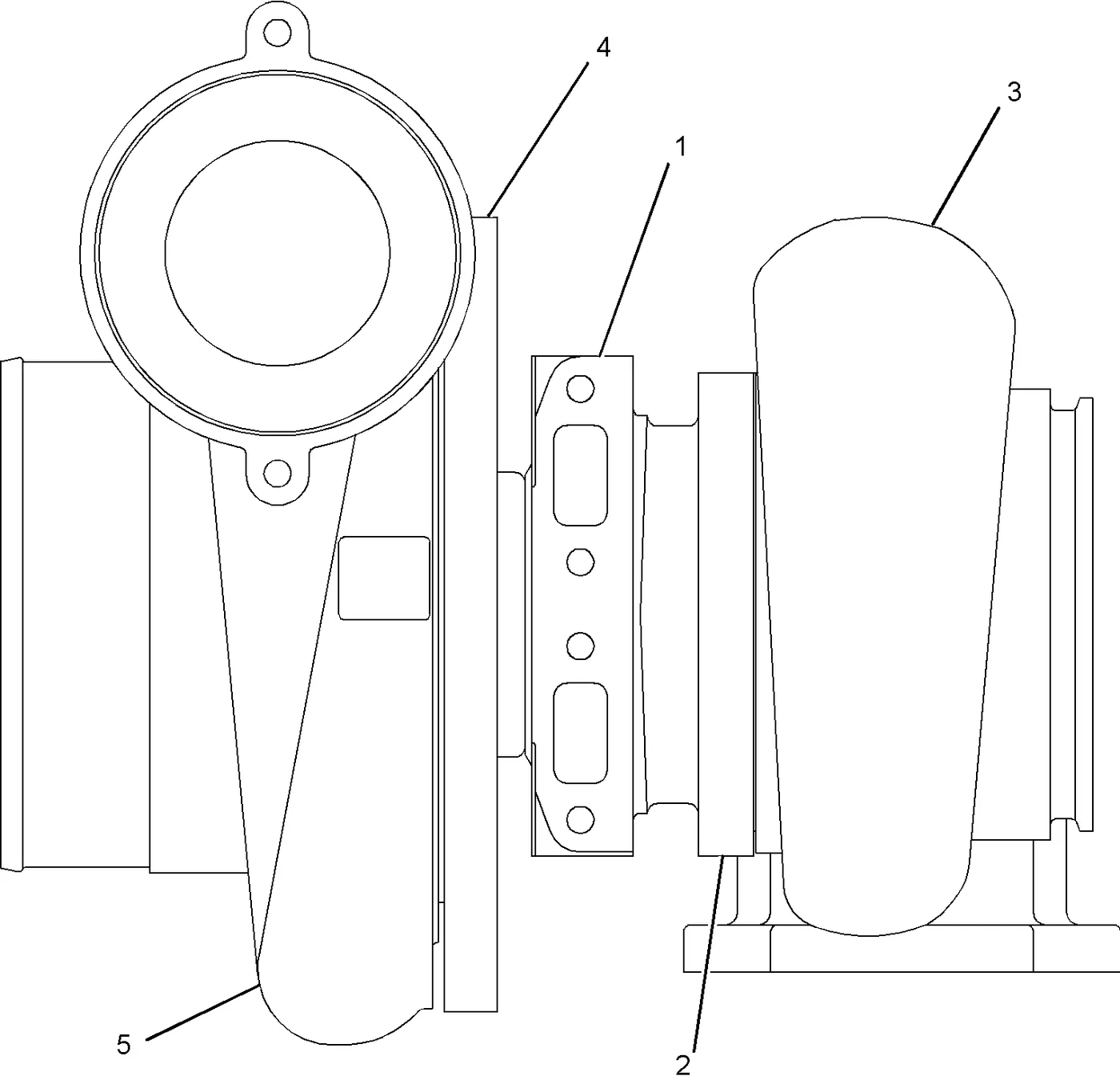 3516B · AIR INLET AND EXHAUST SYSTEM · 118-5463 CAT parts diagram