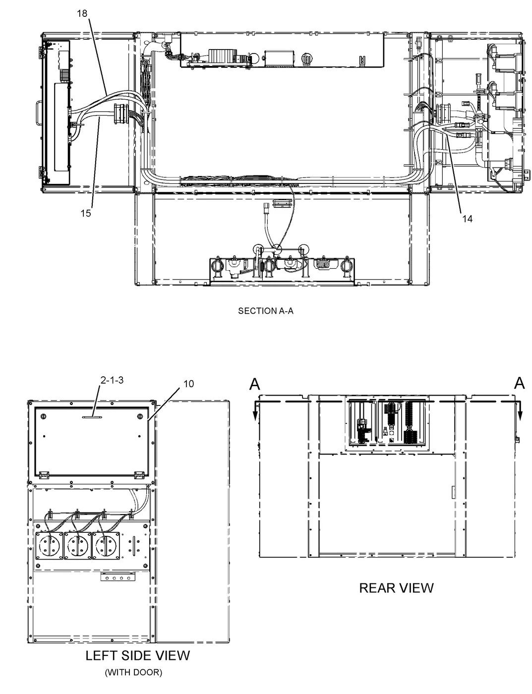 3516B · COOLING SYSTEM · 143-5171 CAT parts diagram