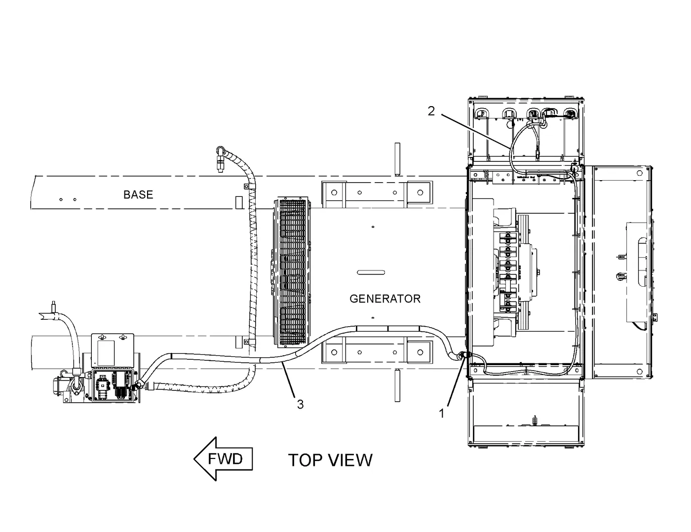 3516B · ELECTRICAL AND STARTING SYSTEM · 328-3418 CAT parts diagram