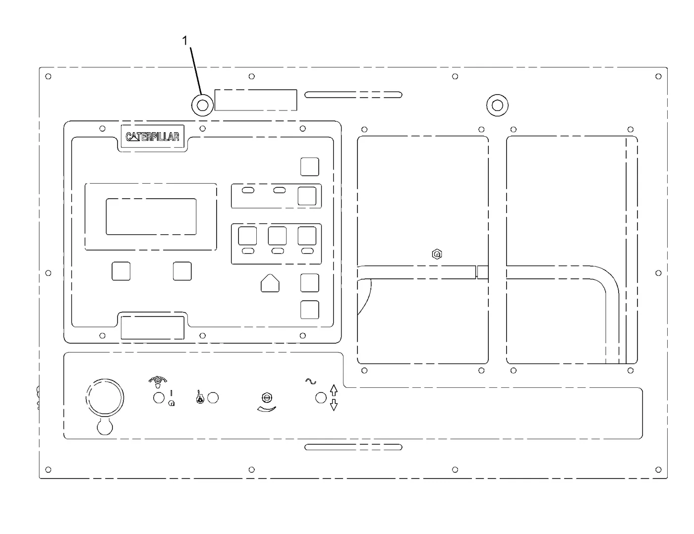 3516B · ELECTRICAL AND STARTING SYSTEM · 252-7700 CAT parts diagram