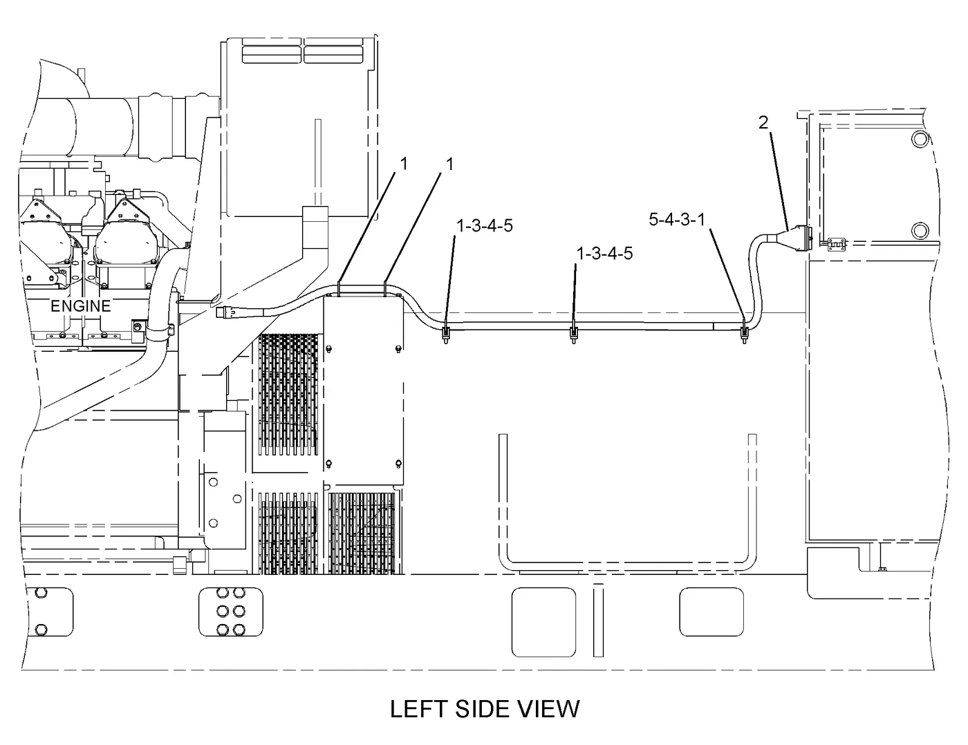 3516B · ELECTRICAL AND STARTING SYSTEM · 312-5082 CAT parts diagram