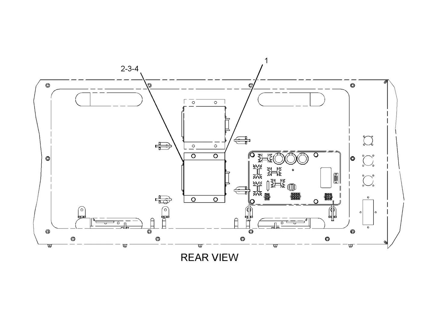 3516B · ELECTRICAL AND STARTING SYSTEM · 311-8111 CAT parts diagram