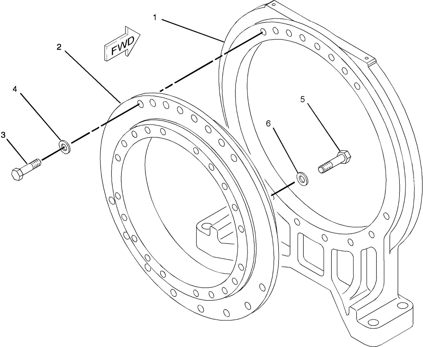 3516B · COOLING SYSTEM · 263-8044 CAT parts diagram