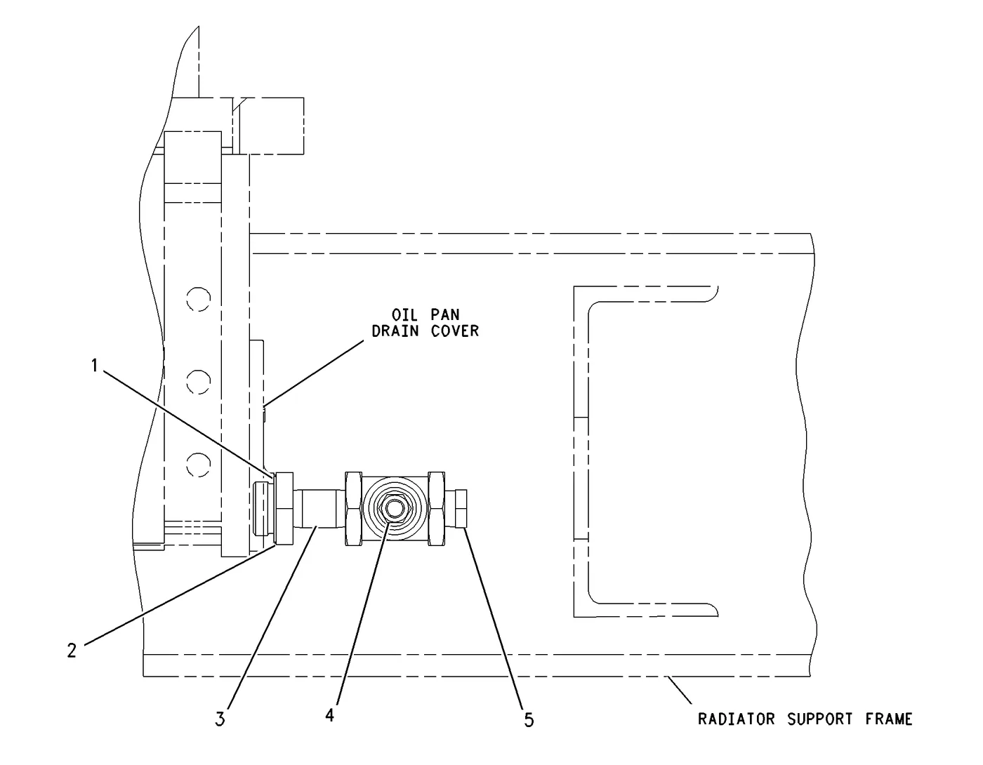 3516B · COOLING SYSTEM · 235-2315 CAT parts diagram