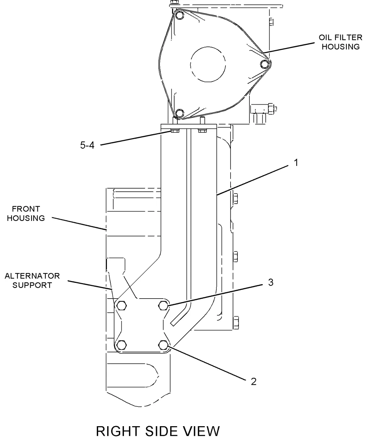 3516B · AIR INLET AND EXHAUST SYSTEM · 107-7197 CAT parts diagram