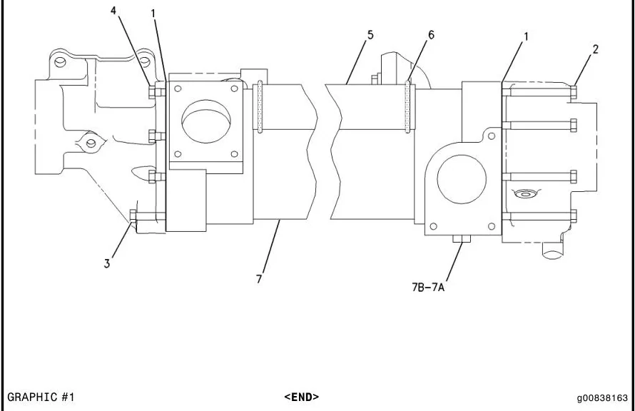 3516B 7D1649 parts diagram