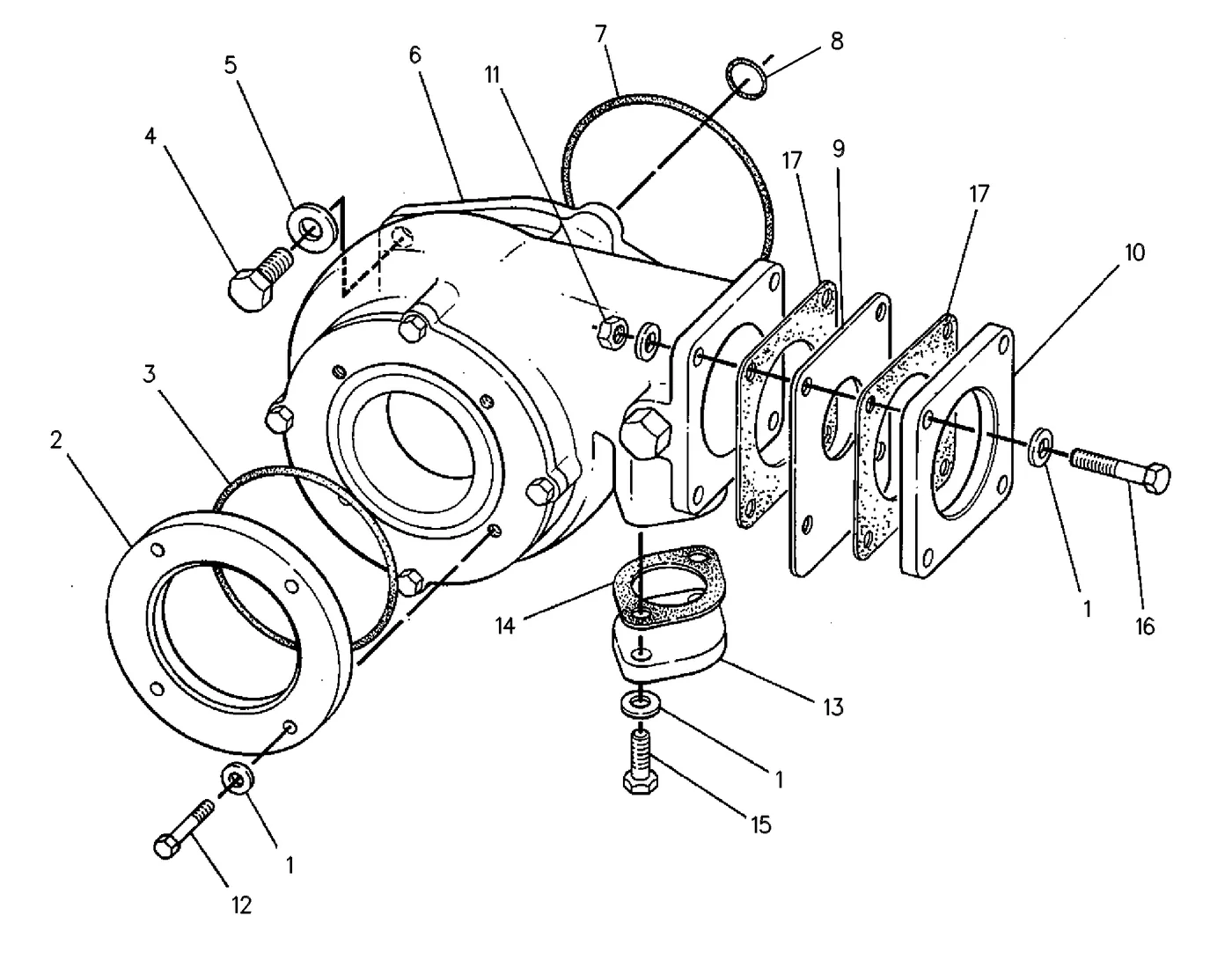 3516B · COOLING SYSTEM · 127-5400 CAT parts diagram