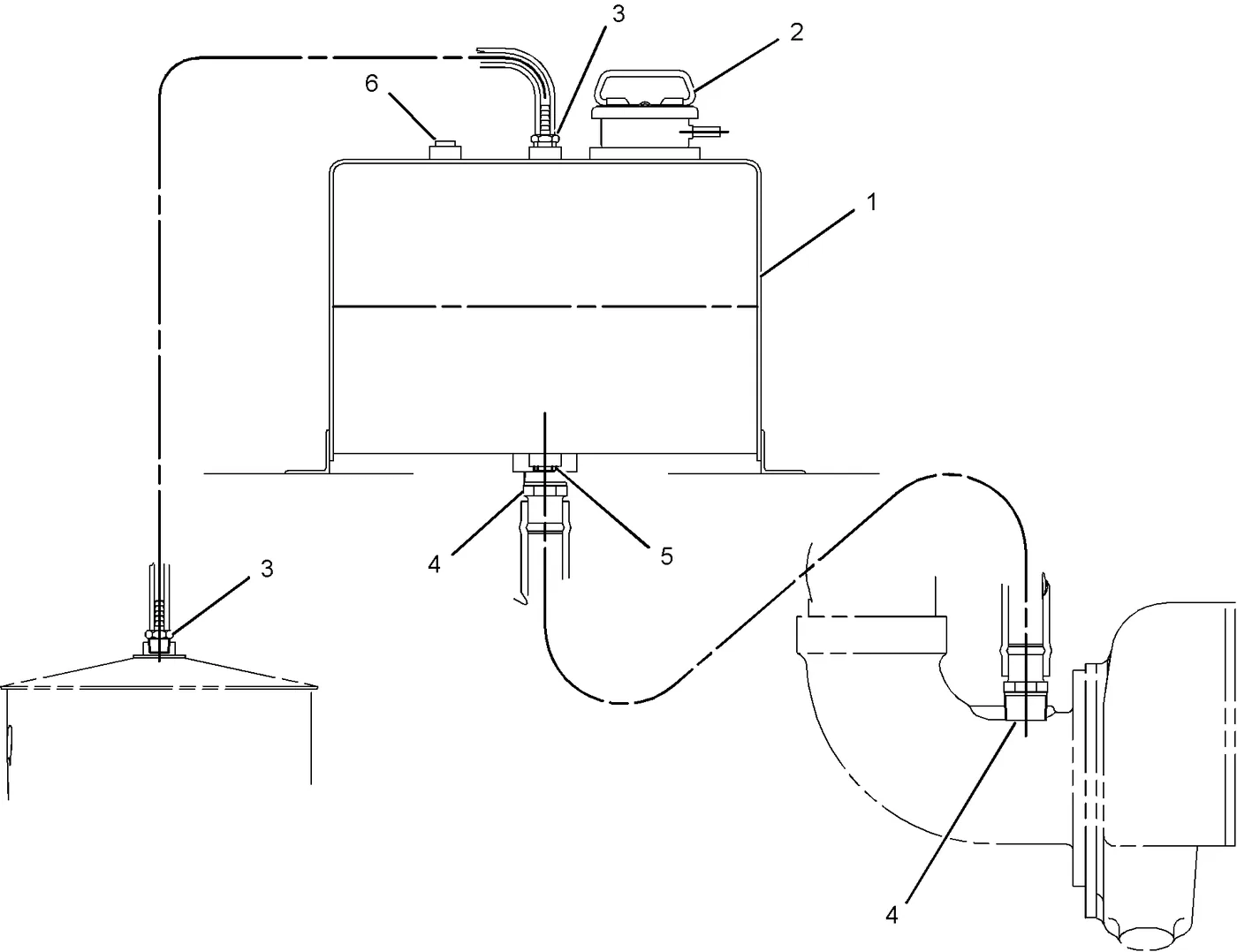 3516B · COOLING SYSTEM · 212-8177 CAT parts diagram