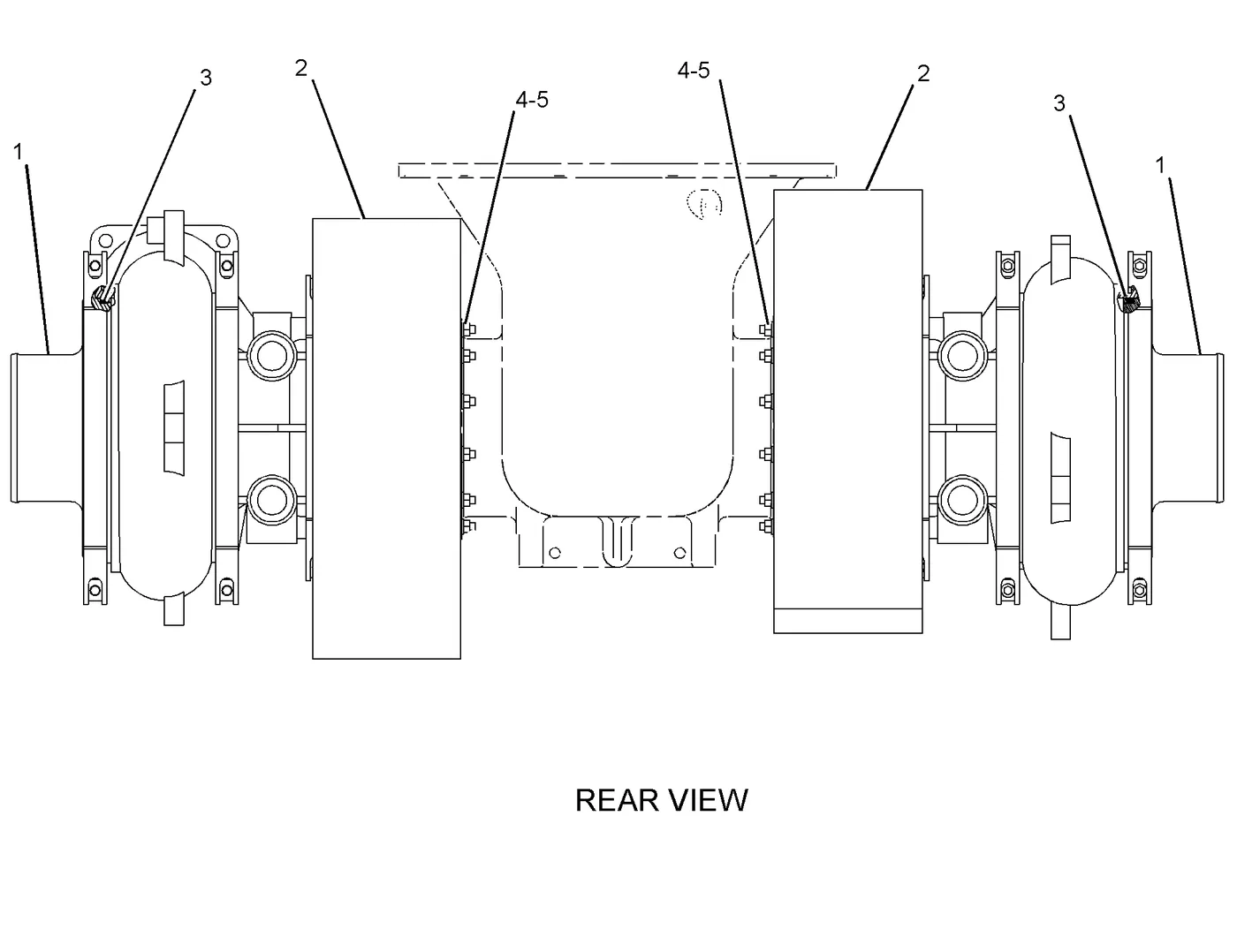 3516B · AIR INLET AND EXHAUST SYSTEM · 159-8829 CAT parts diagram