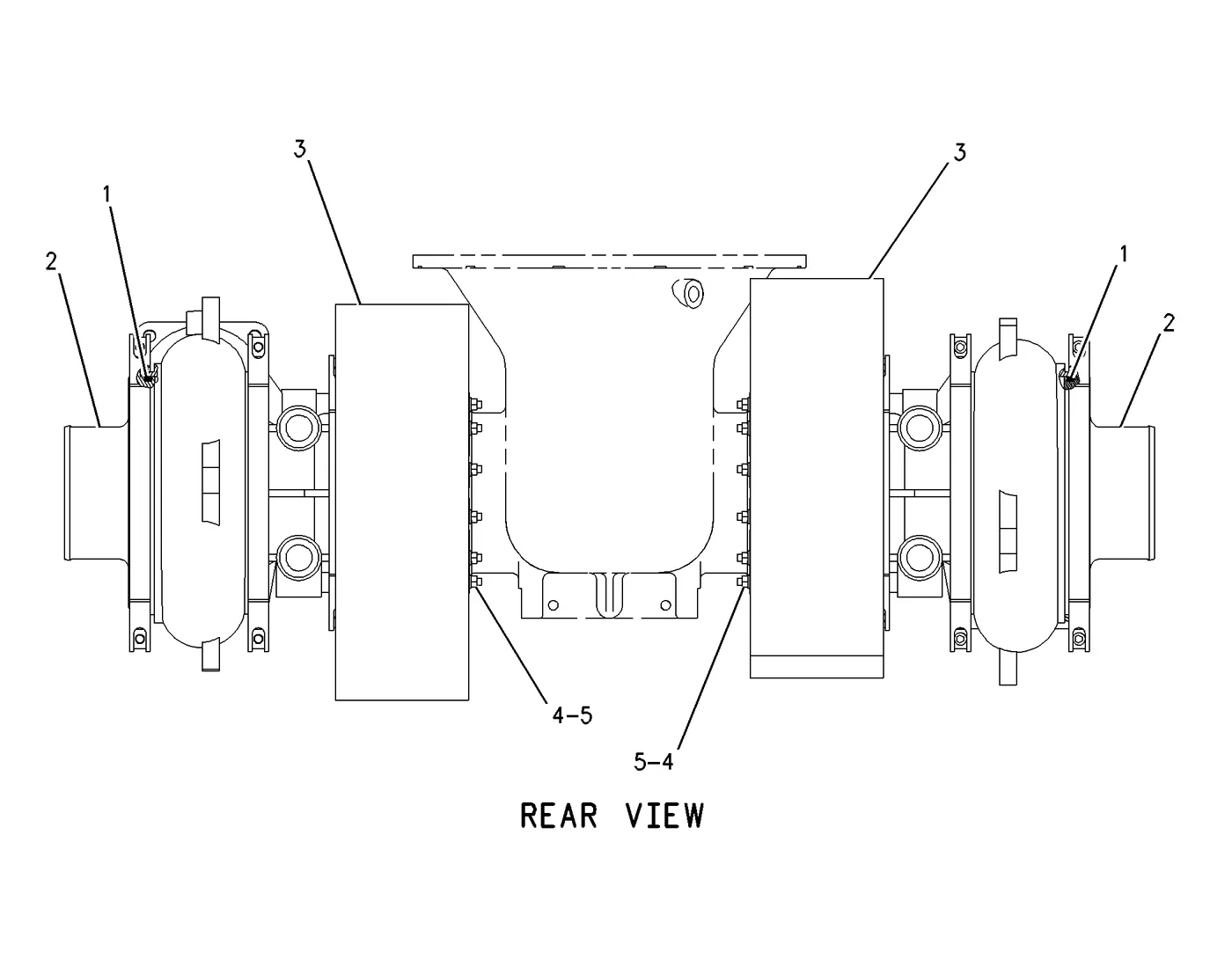 3516B · AIR INLET AND EXHAUST SYSTEM · 185-0089 CAT parts diagram