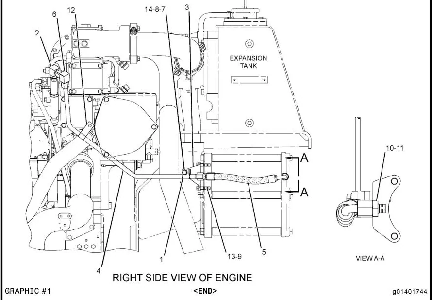3516B 6V4589 parts diagram
