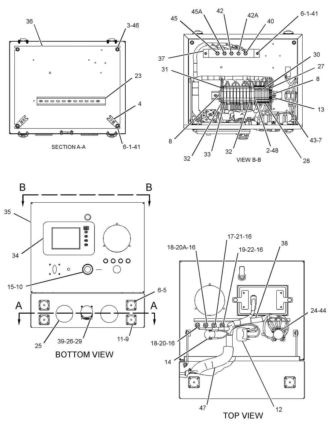 3516B · OPERATOR STATION · 231-9900 CAT parts diagram