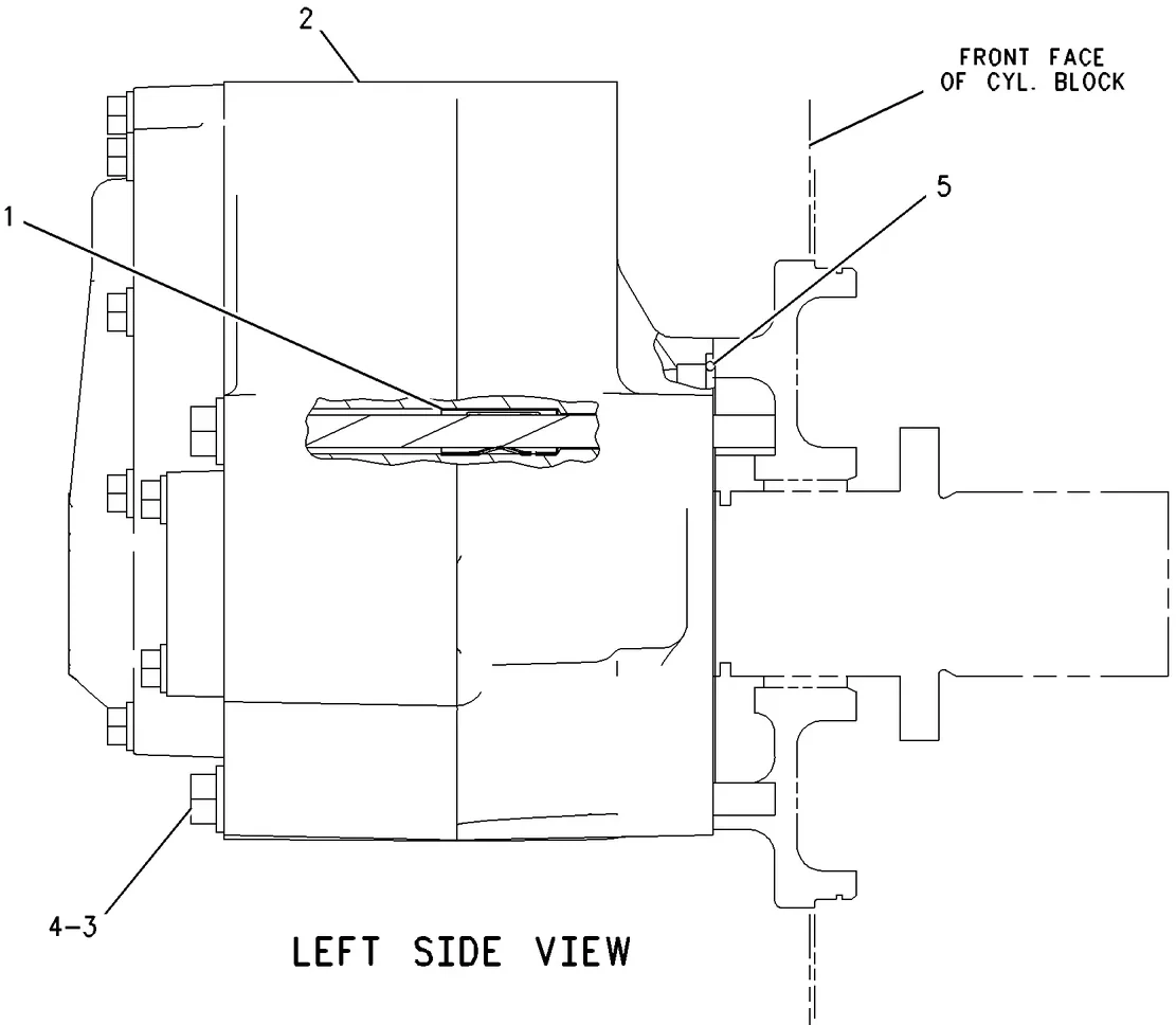 3516C · LUBRICATION SYSTEM · 231-4915 CAT parts diagram