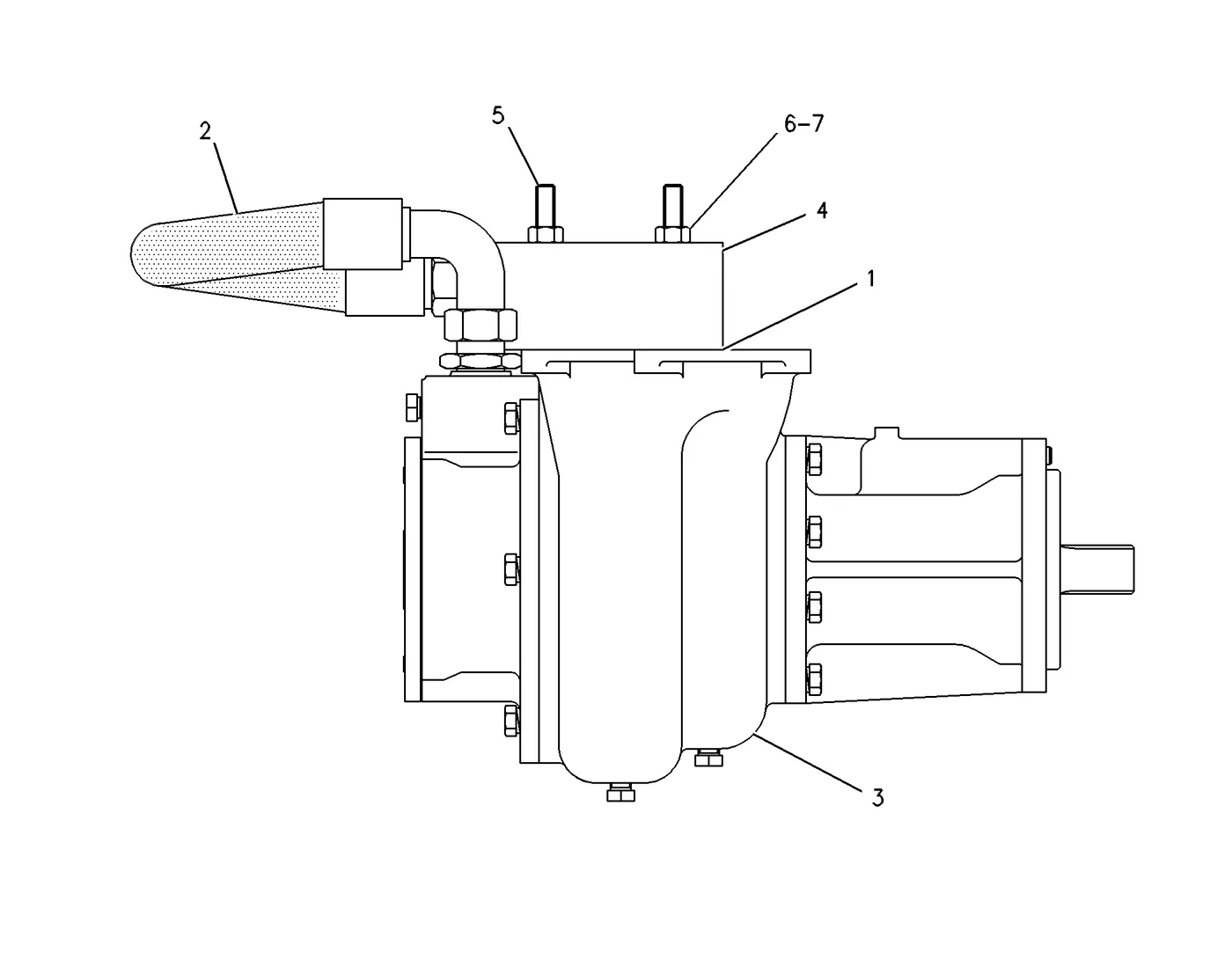 3516C · COOLING SYSTEM · 144-6081 CAT parts diagram