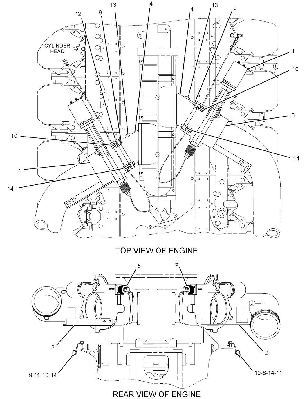 3516C · AIR INLET AND EXHAUST SYSTEM · 274-5750 CAT parts diagram