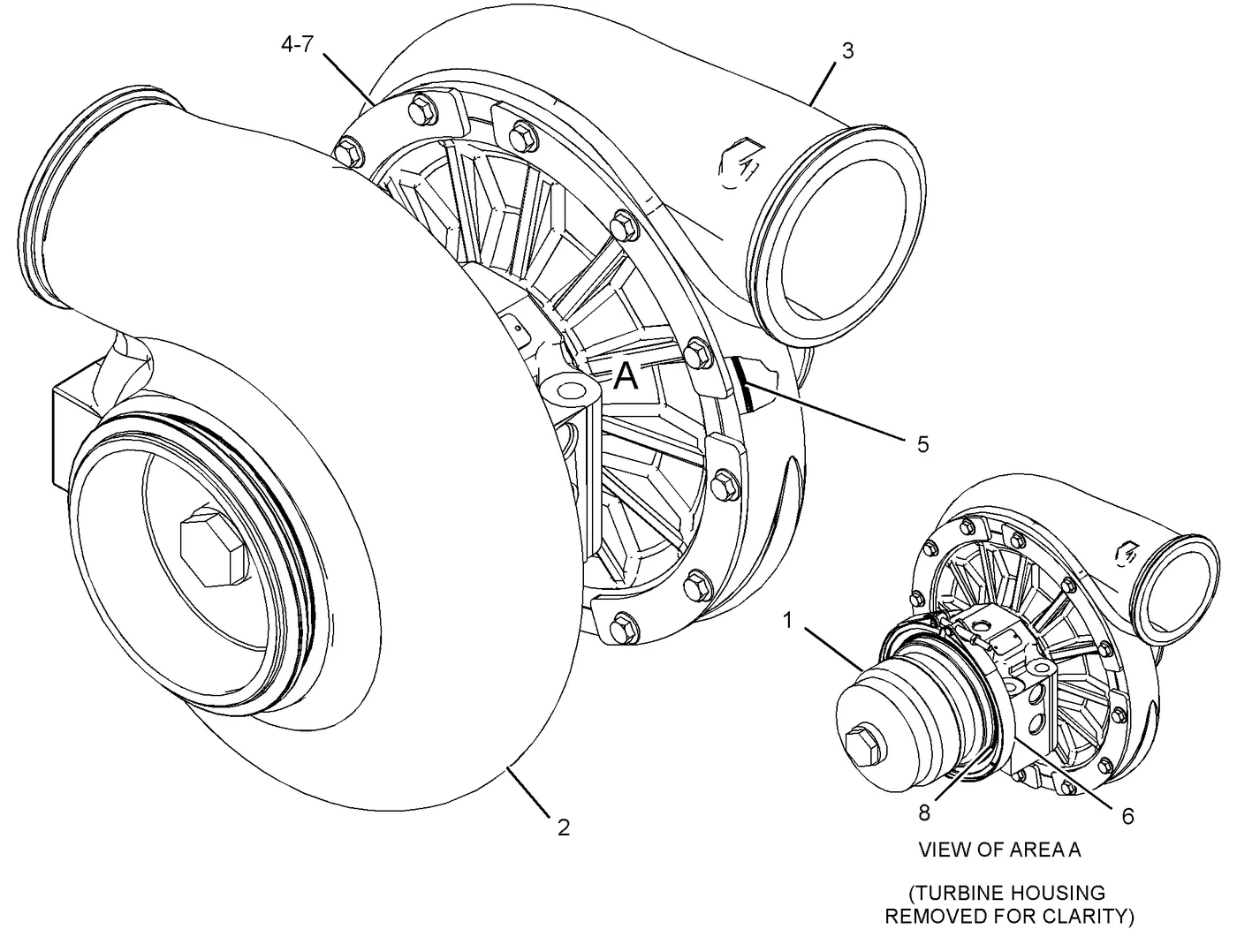 3516C · AIR INLET AND EXHAUST SYSTEM · 297-3198 CAT parts diagram