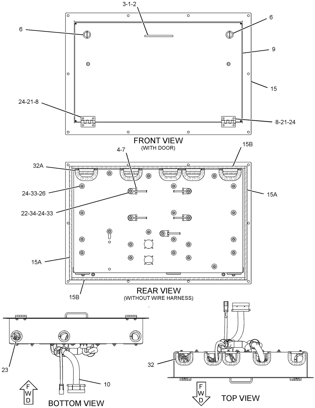 3516C · ELECTRICAL AND STARTING SYSTEM · 245-0035 CAT parts diagram