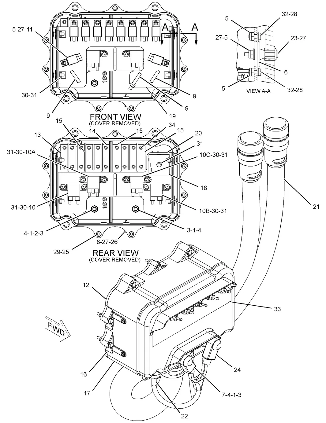 3516C · ELECTRICAL AND STARTING SYSTEM · 231-9999 CAT parts diagram