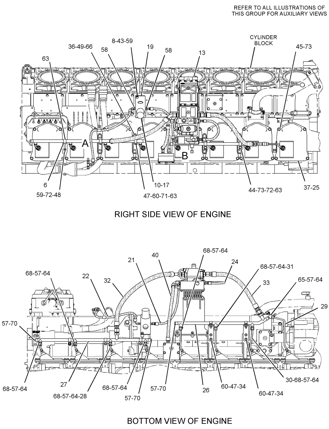 3516C · ELECTRICAL AND STARTING SYSTEM · 267-2716 CAT parts diagram