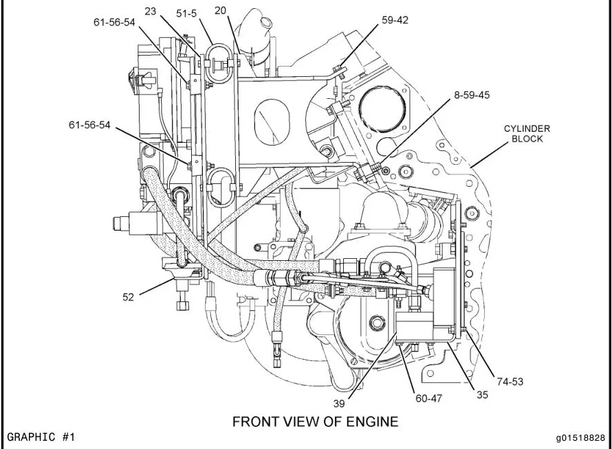 3516C 7D1649 parts diagram