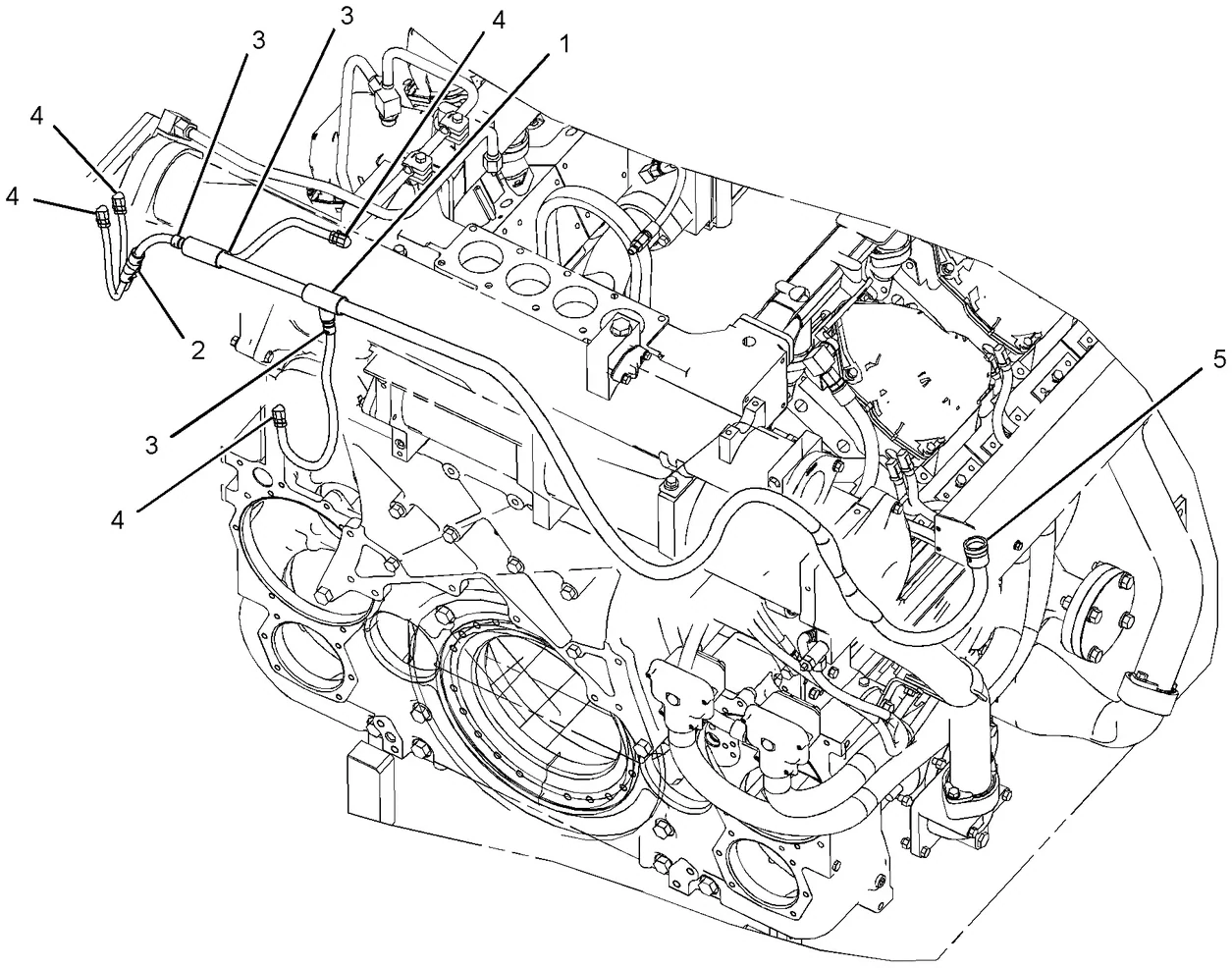 3516C · ELECTRICAL AND STARTING SYSTEM · 307-2046 CAT parts diagram