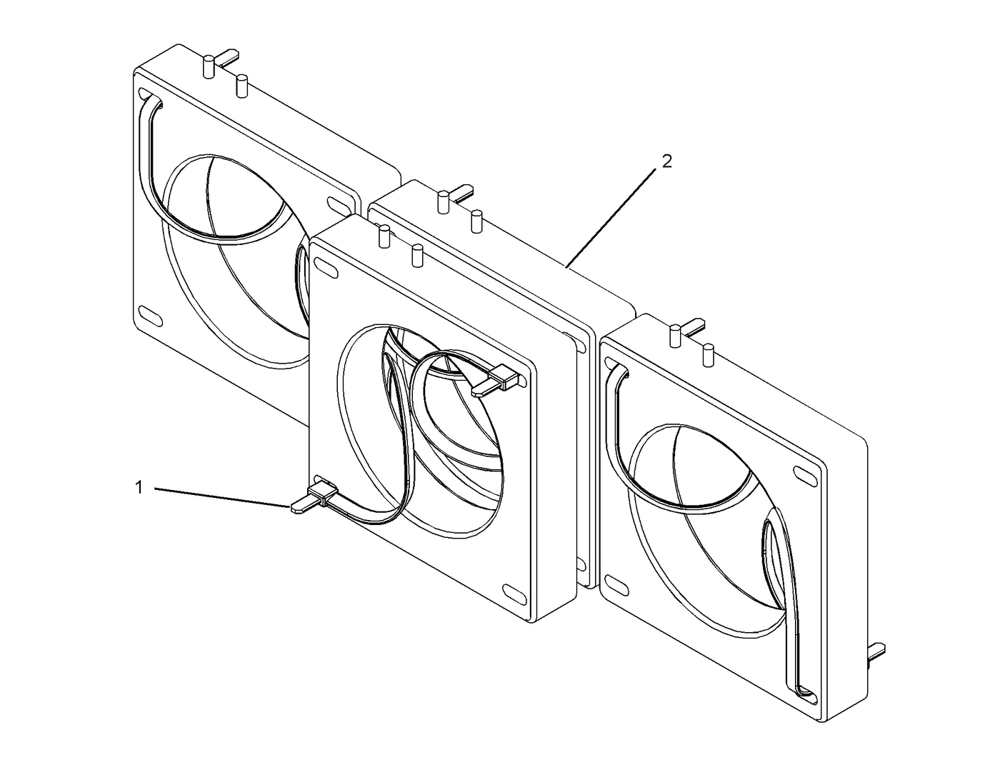 3516C · ELECTRICAL AND STARTING SYSTEM · 252-7322 CAT parts diagram