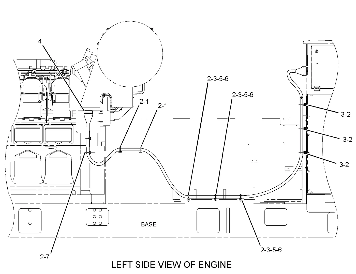 3516C · ELECTRICAL AND STARTING SYSTEM · 245-0031 CAT parts diagram