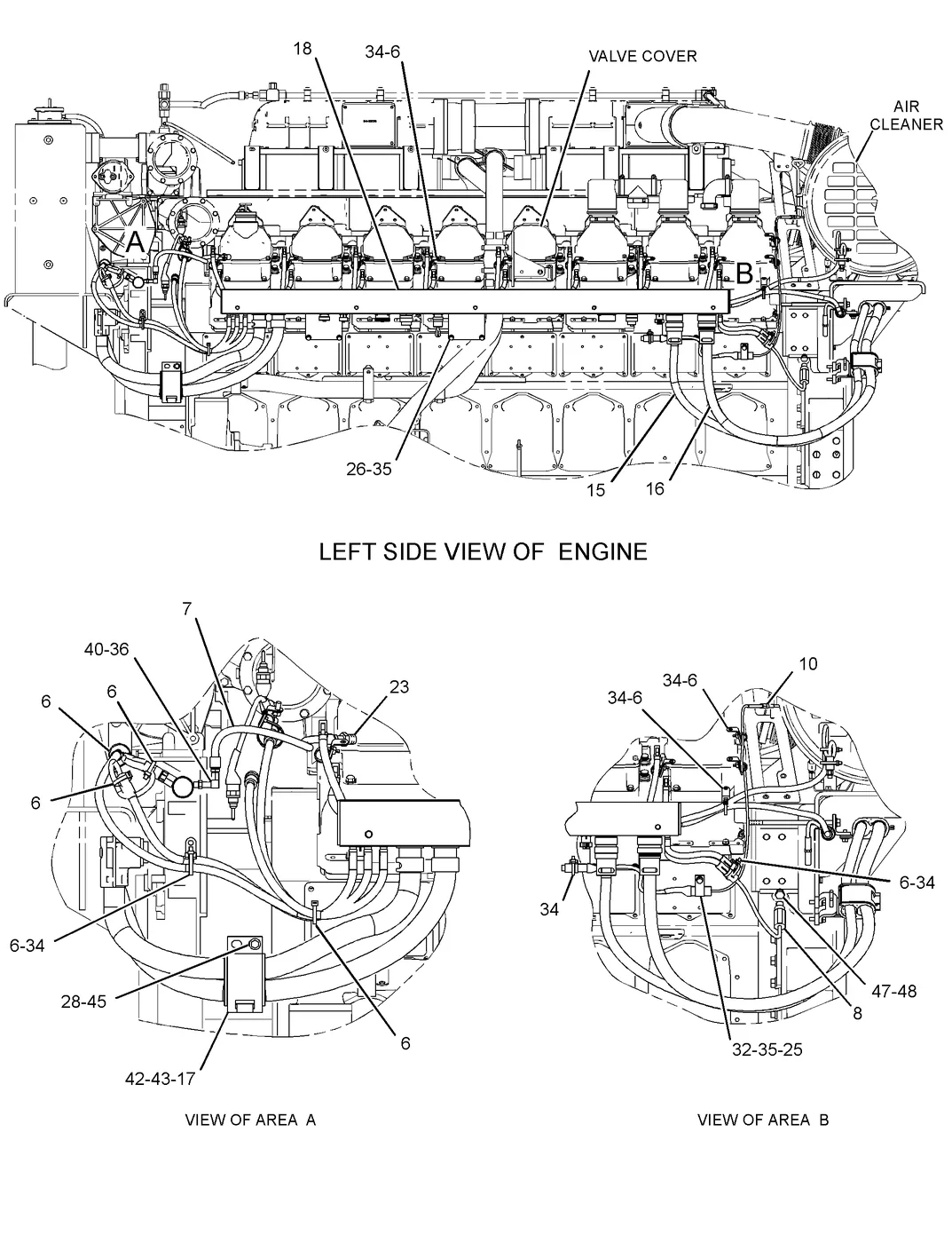 3516C · ELECTRICAL AND STARTING SYSTEM · 296-8291 CAT parts diagram