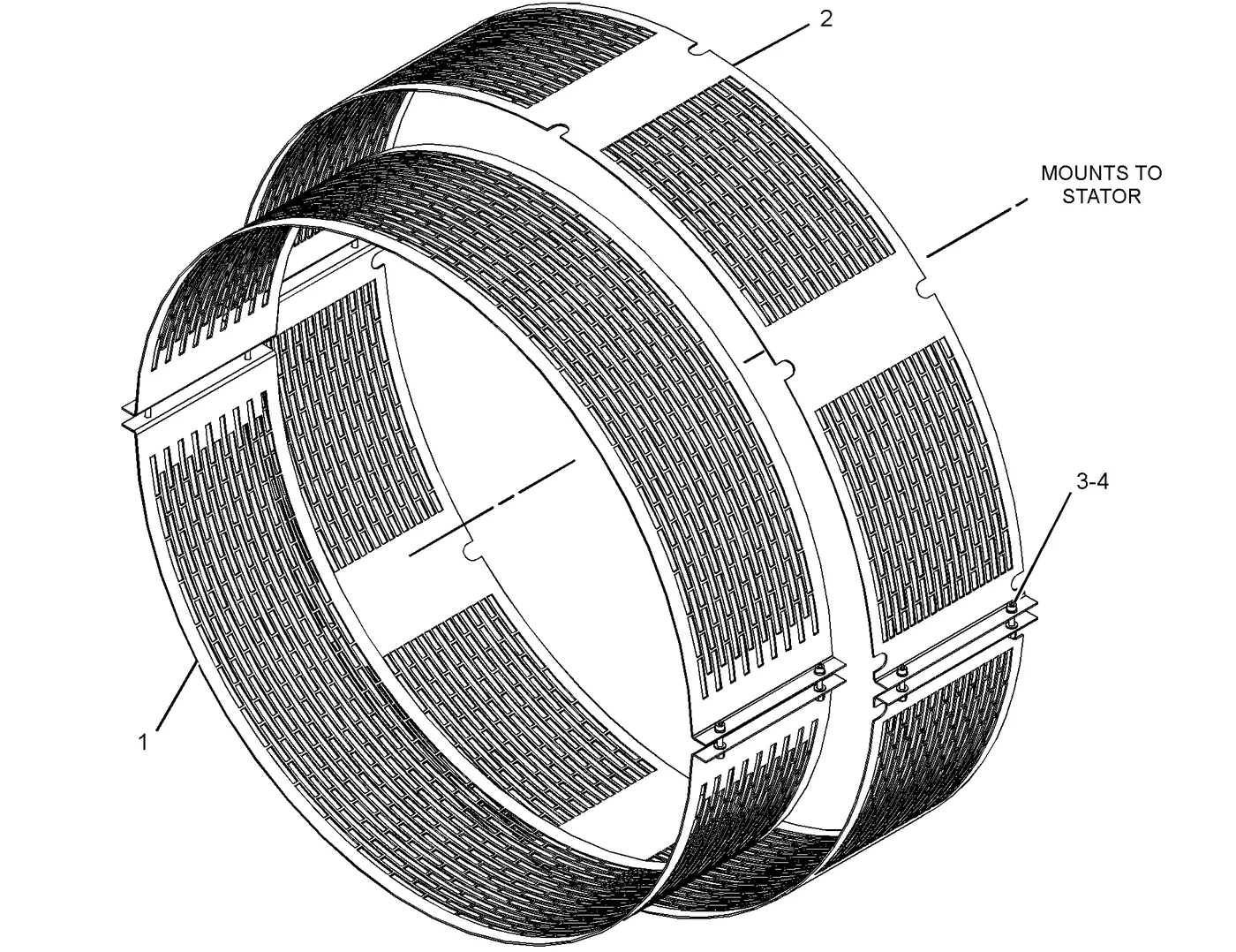 3516C · GENERATORS · 252-3975 CAT parts diagram