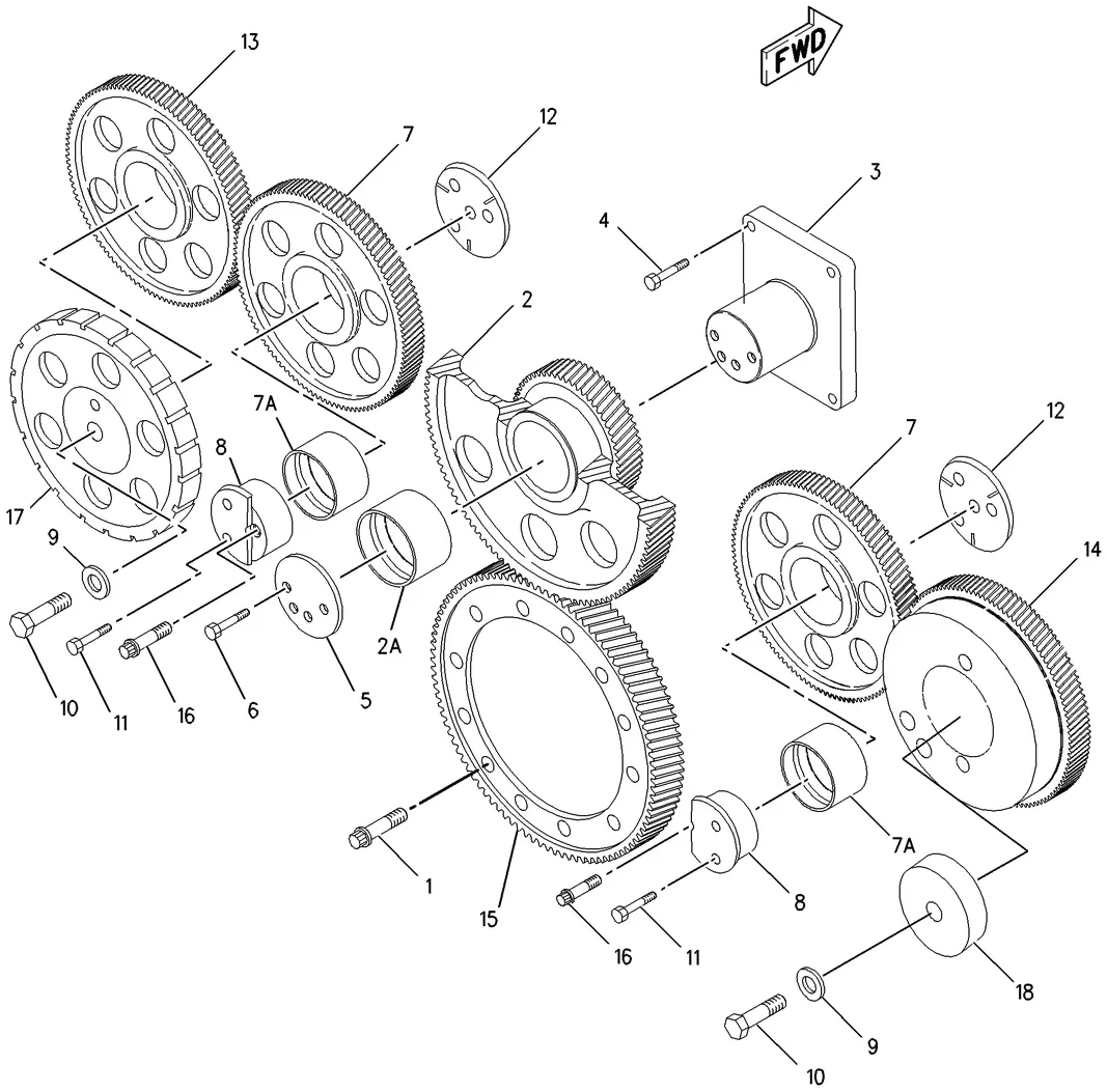 3516C · BASIC ENGINE · 175-5203 CAT parts diagram