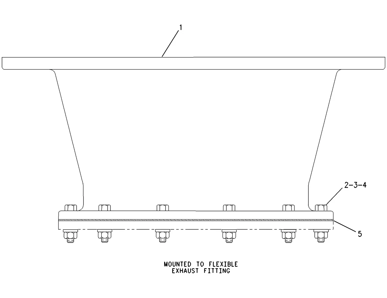 3606 · AIR INLET AND EXHAUST SYSTEM · 111-5822 CAT parts diagram