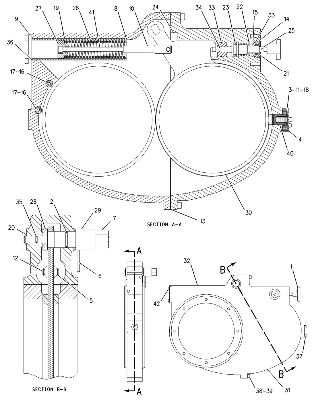 3606 · AIR INLET AND EXHAUST SYSTEM · 150-7891 CAT parts diagram