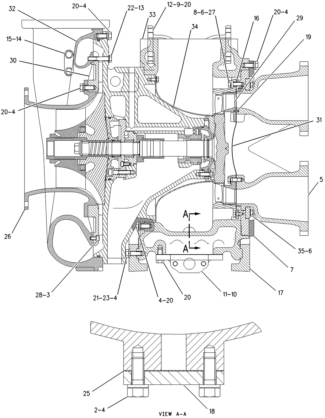 3606 · AIR INLET AND EXHAUST SYSTEM · 189-4427 CAT parts diagram
