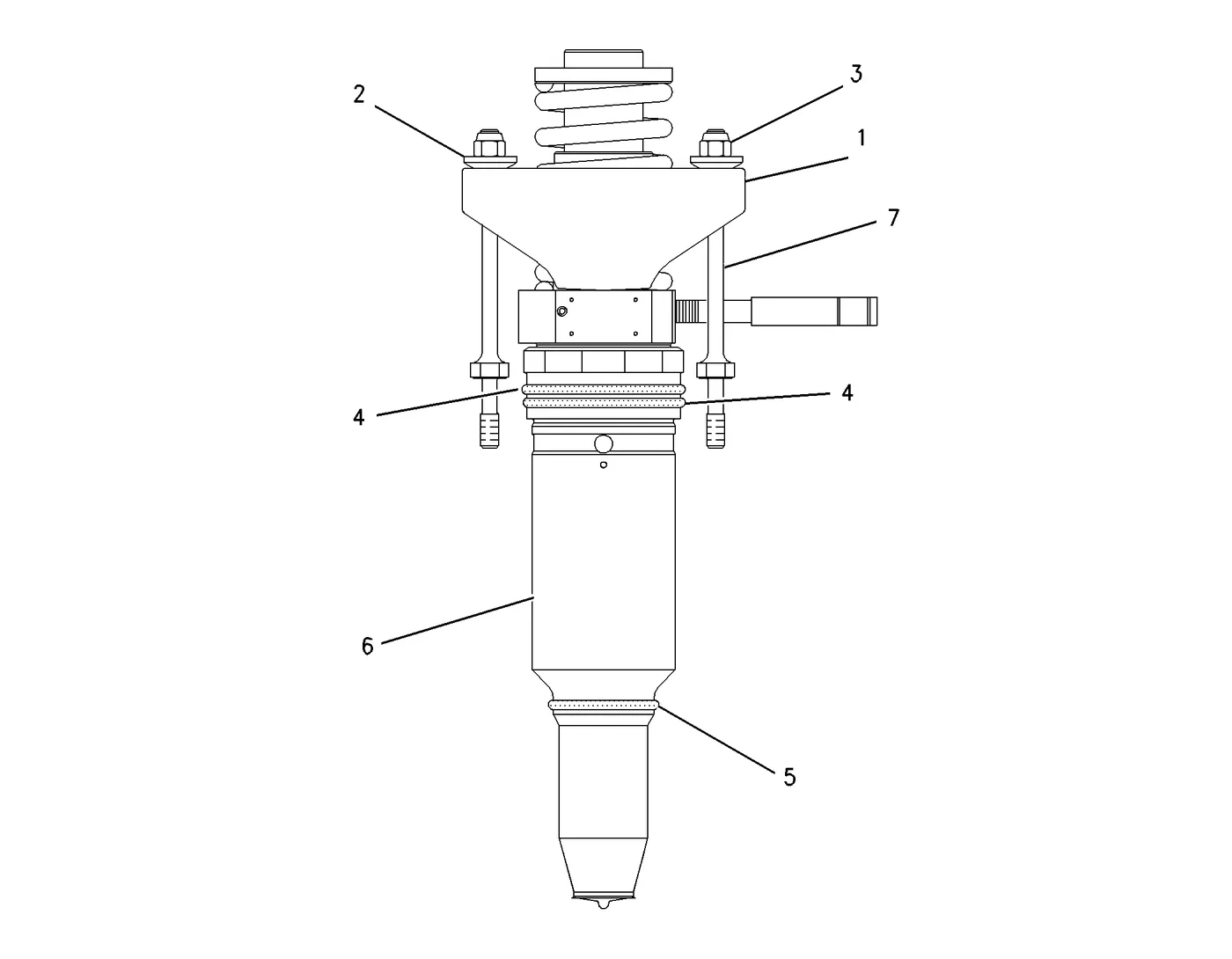 3606 · FUEL SYSTEM · 061-9455 CAT parts diagram