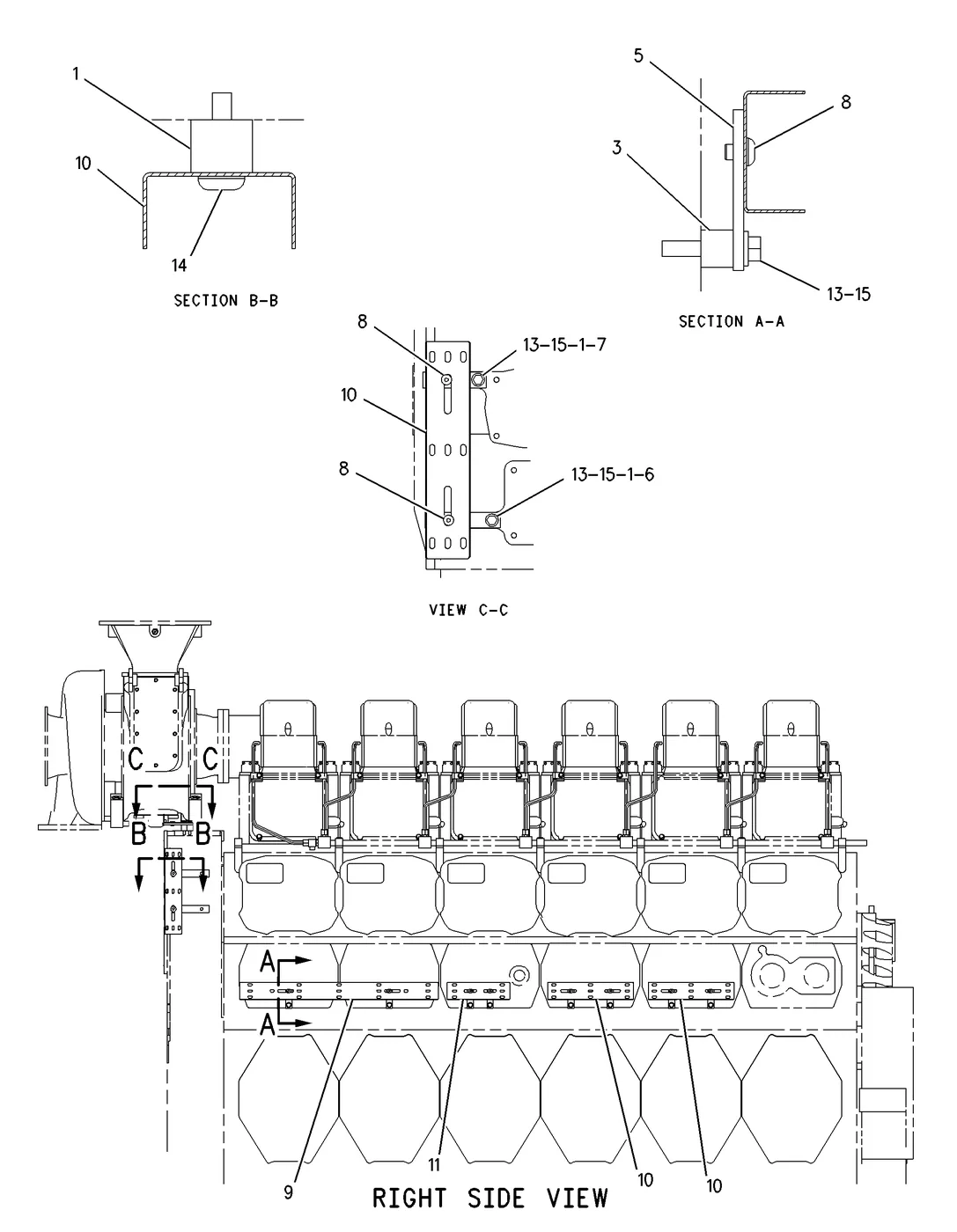 3606 · ELECTRICAL AND STARTING SYSTEM · 183-6219 CAT parts diagram
