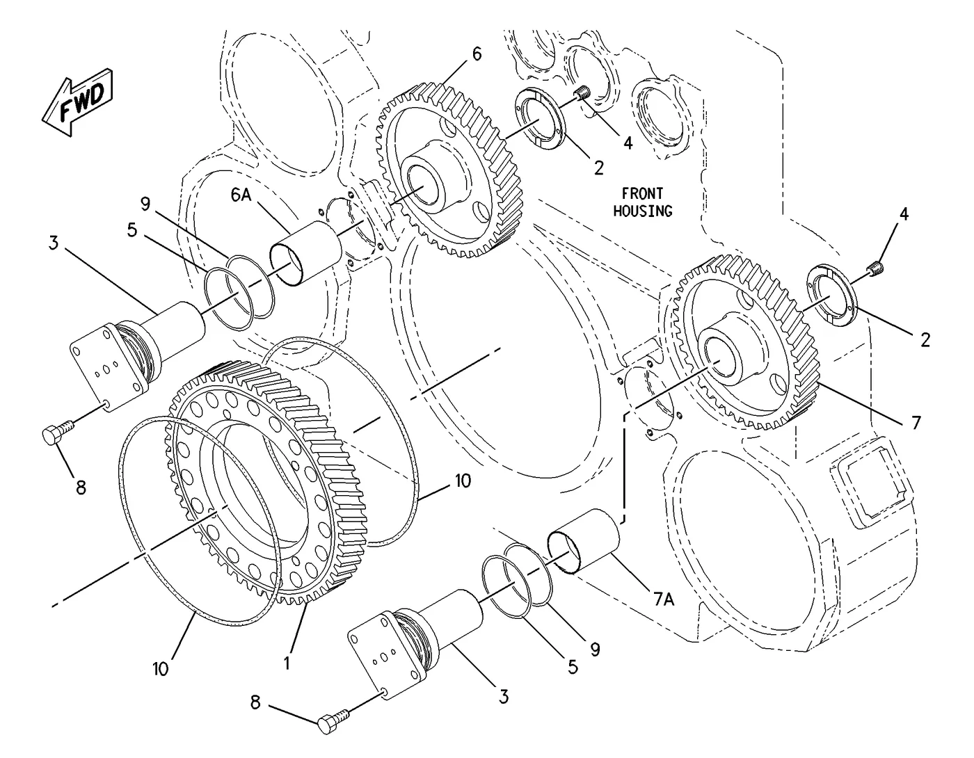 3606 · BASIC ENGINE · 180-3864 CAT parts diagram