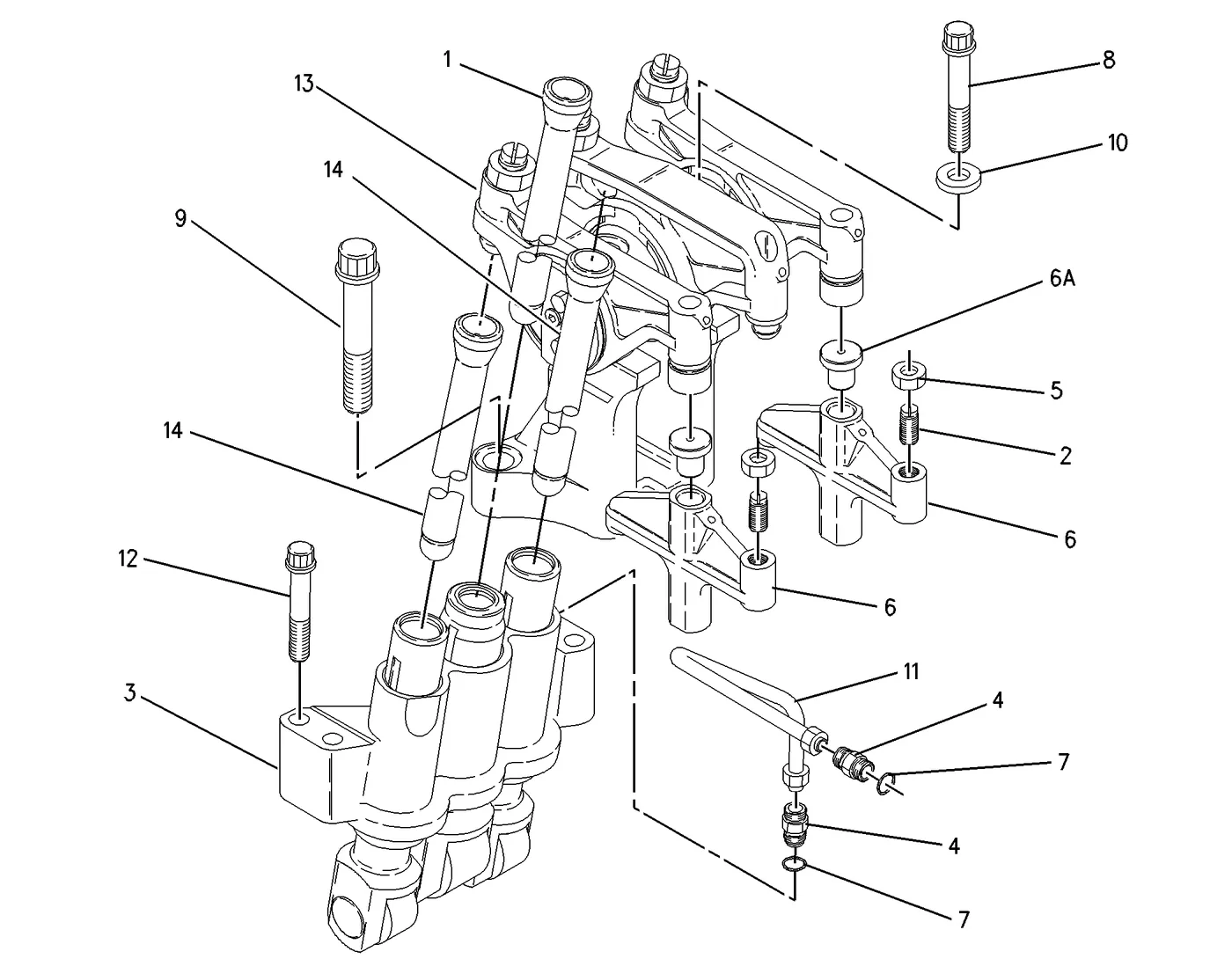3606 · BASIC ENGINE · 197-5805 CAT parts diagram