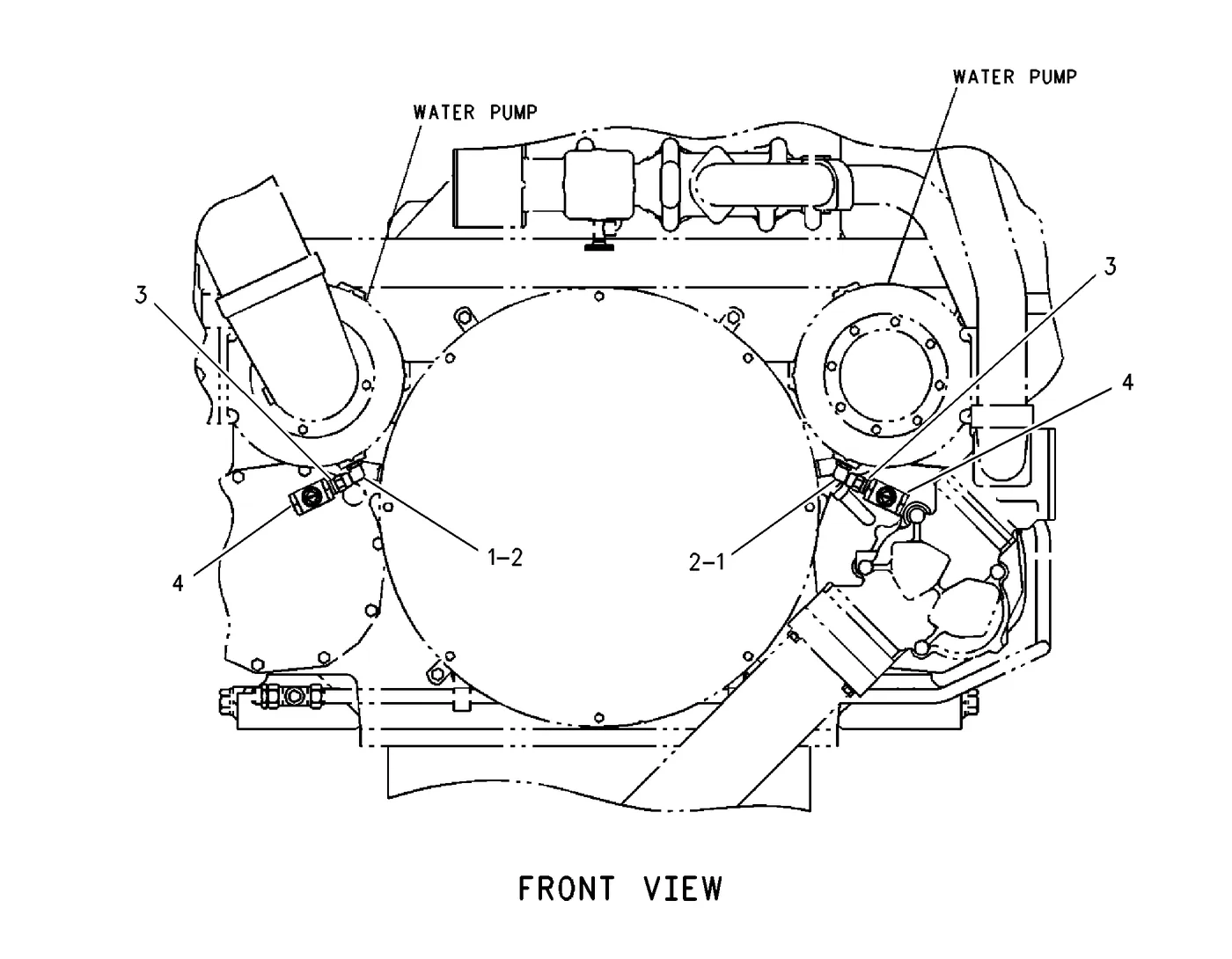 3606 · COOLING SYSTEM · 247-3796 CAT parts diagram