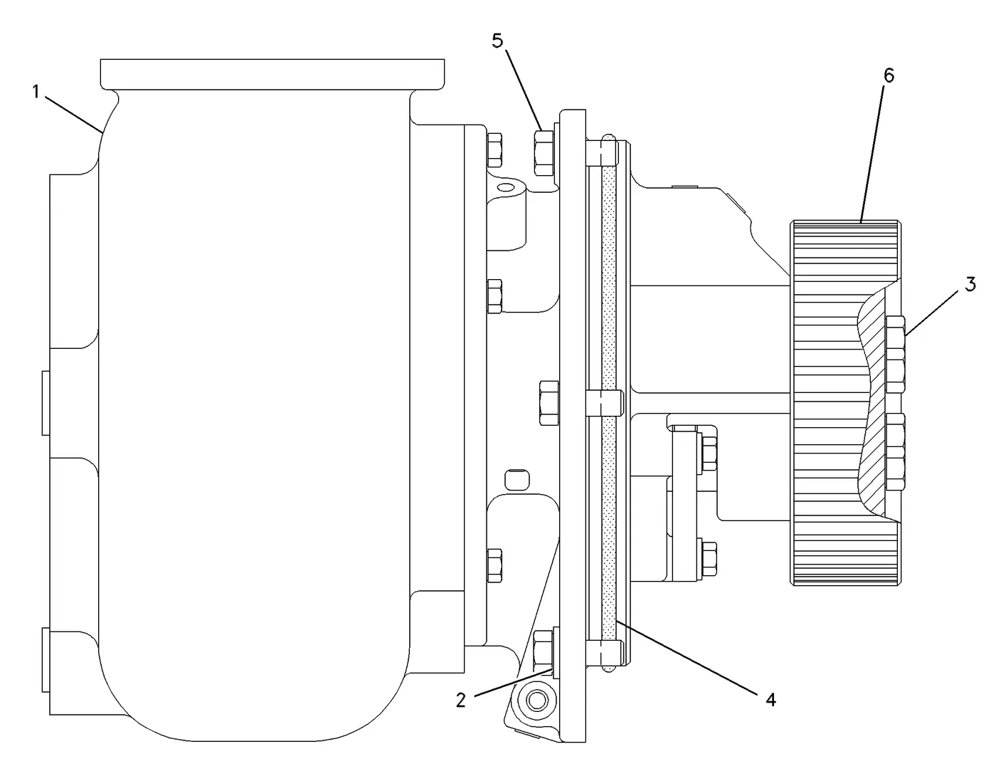 3608 · COOLING SYSTEM · 118-8086 CAT parts diagram
