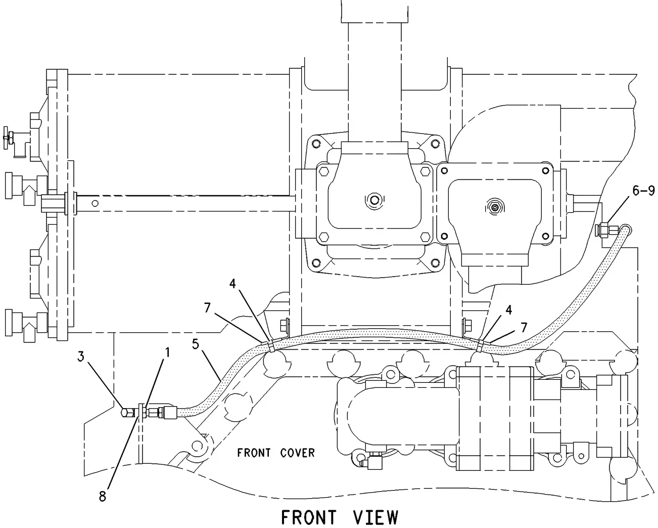 3608 · OPERATOR STATION · 143-7513 CAT parts diagram