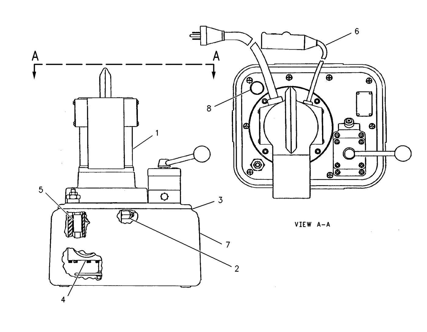 3608 · SERVICE EQUIPMENT AND SUPPLIES · 140-2304 CAT parts diagram