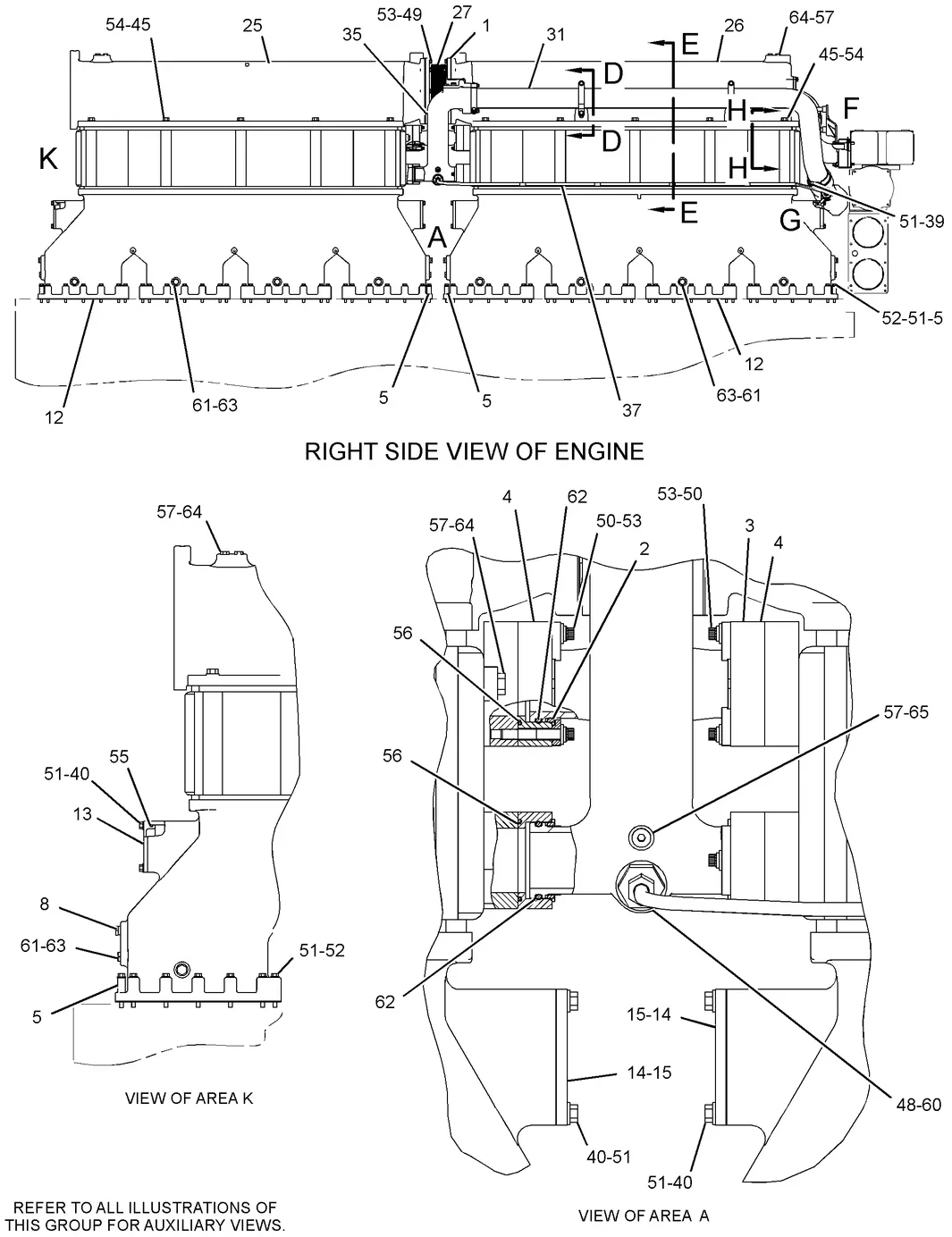3616 · AIR INLET AND EXHAUST SYSTEM · 179-9333 CAT parts diagram