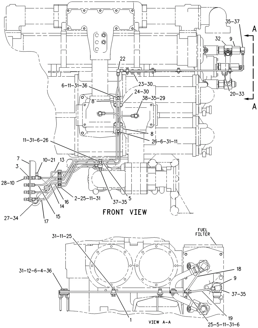 3616 · ENGINE SHIPPING ORDER · 139-8479 CAT parts diagram