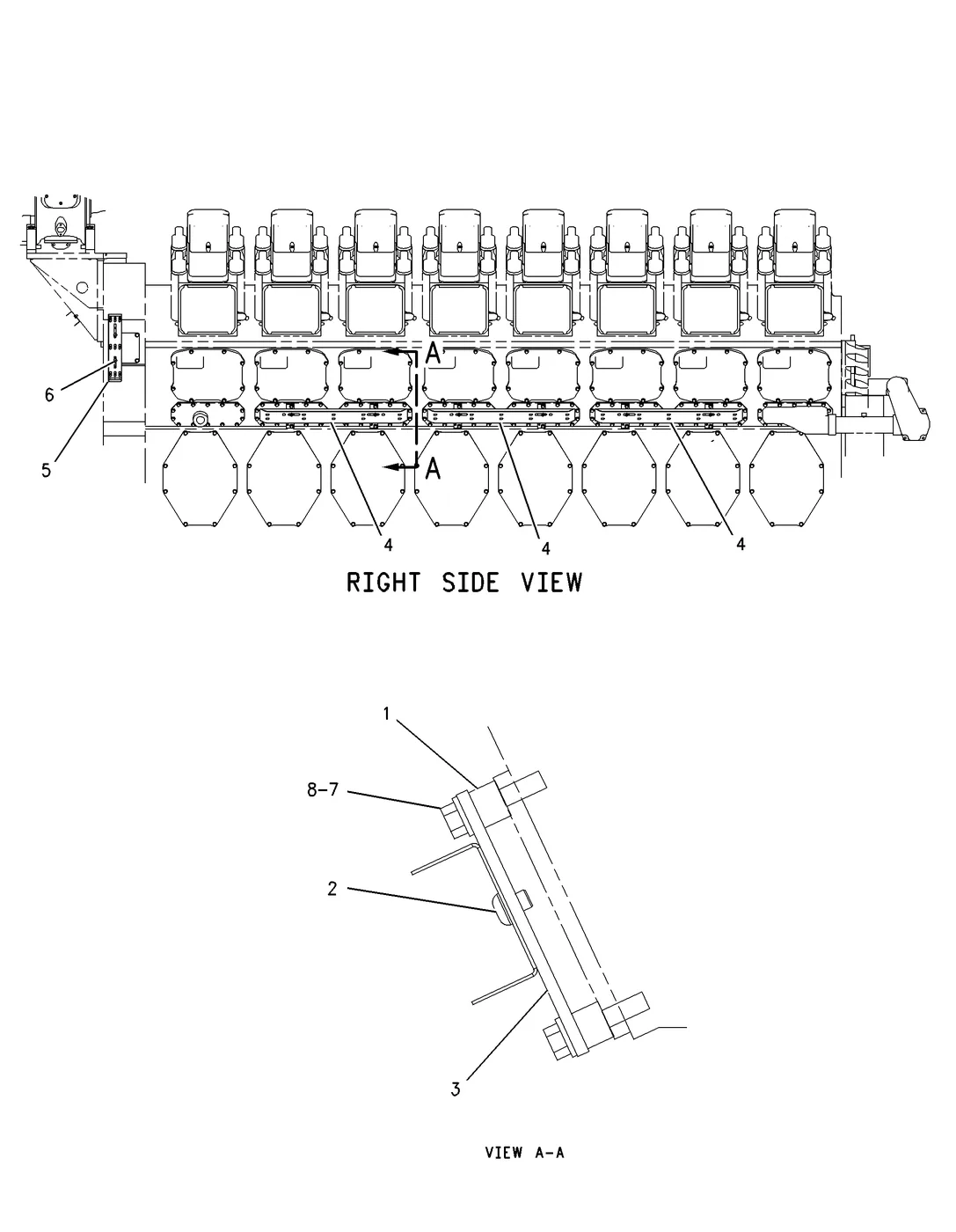 3616 · ELECTRICAL AND STARTING SYSTEM · 183-6224 CAT parts diagram