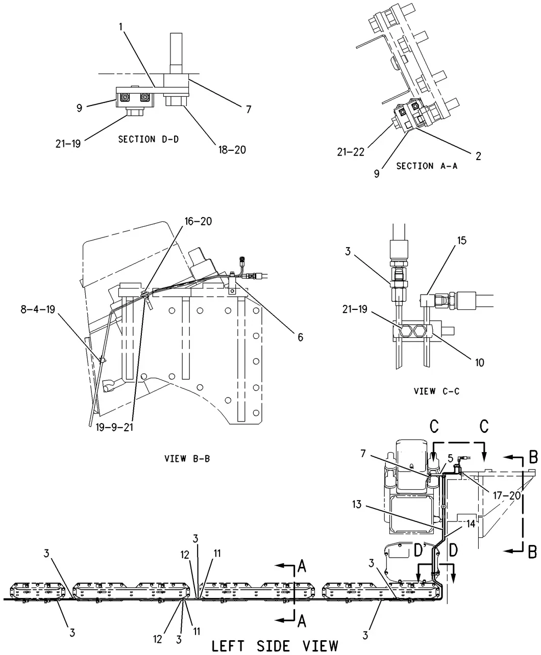 3616 · OPERATOR STATION · 183-4578 CAT parts diagram