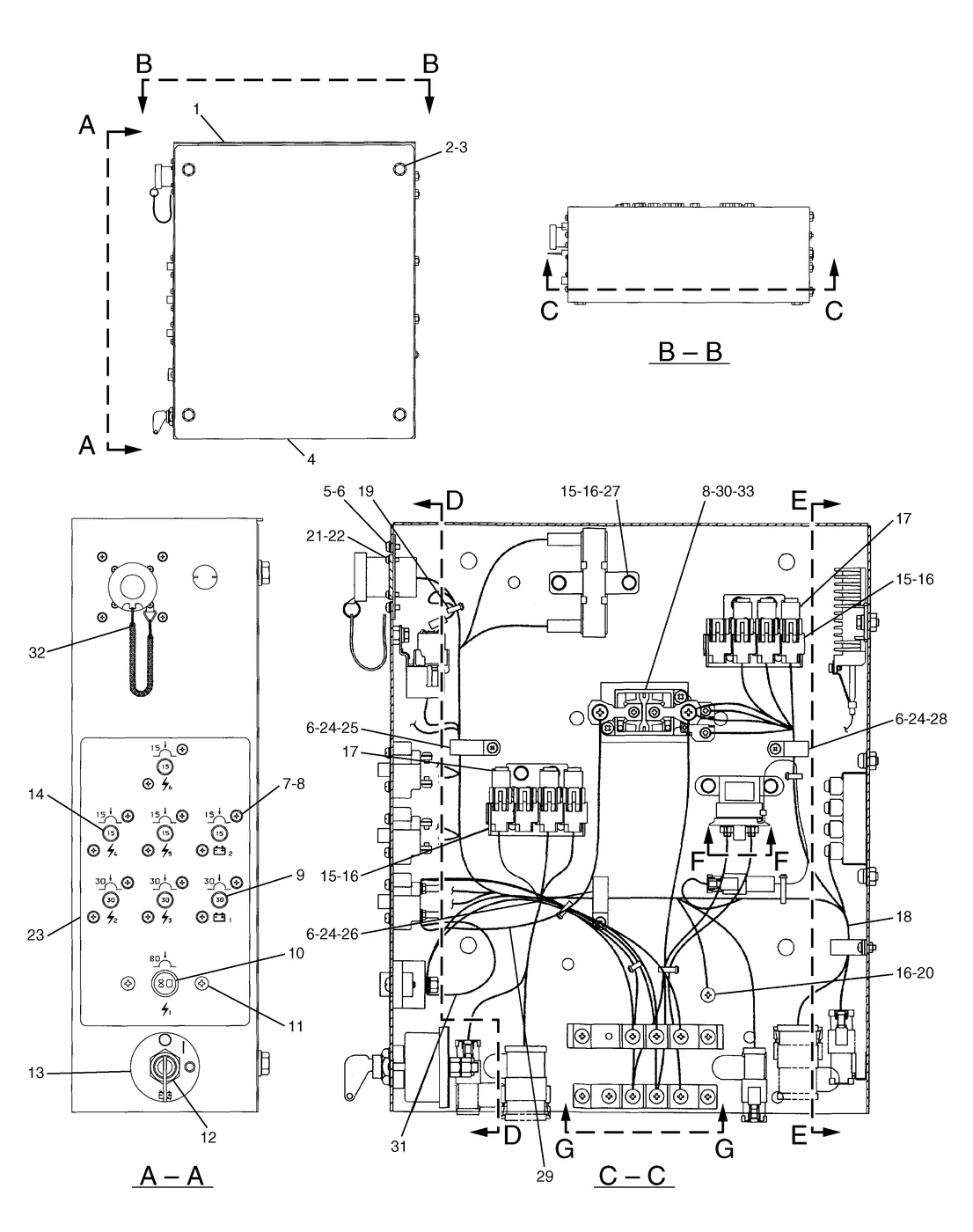 365B · ELECTRICAL AND STARTING SYSTEM · 145-0521 CAT parts diagram