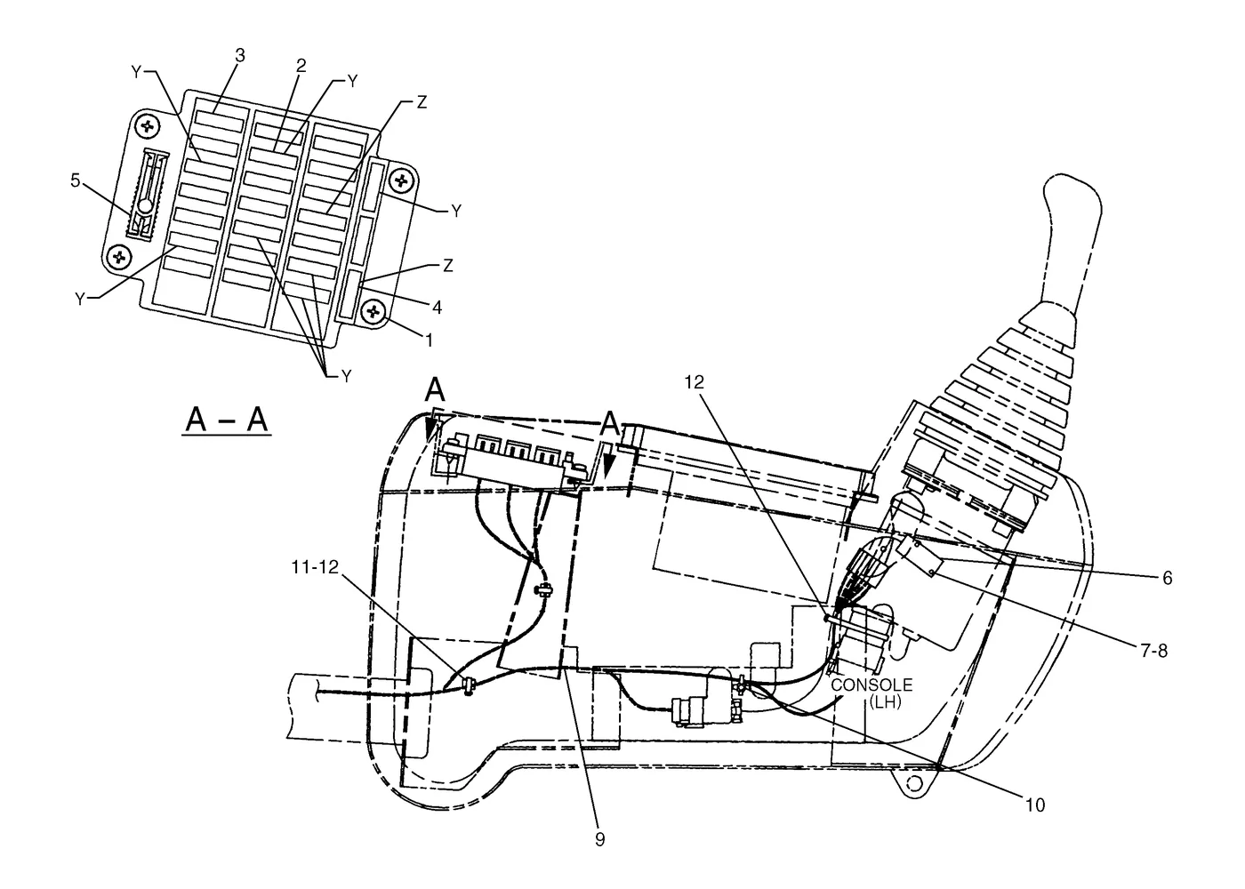 365B · ELECTRICAL AND STARTING SYSTEM · 204-1793 CAT parts diagram