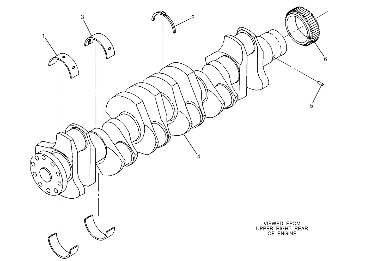365B · BASIC ENGINE · 117-2744 CAT parts diagram